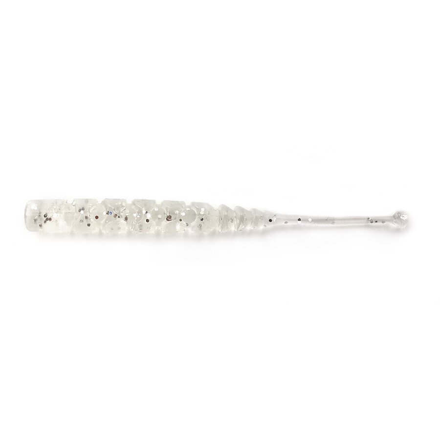 Mustad Grub Aji Micro Plu, Clear Silver…