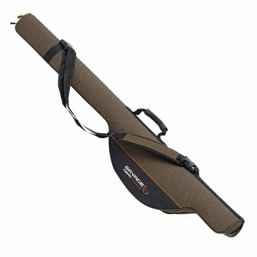 Husa Semirigida Savage Gear Twin, 2 Lansete + 2 Mulinete, 150cm