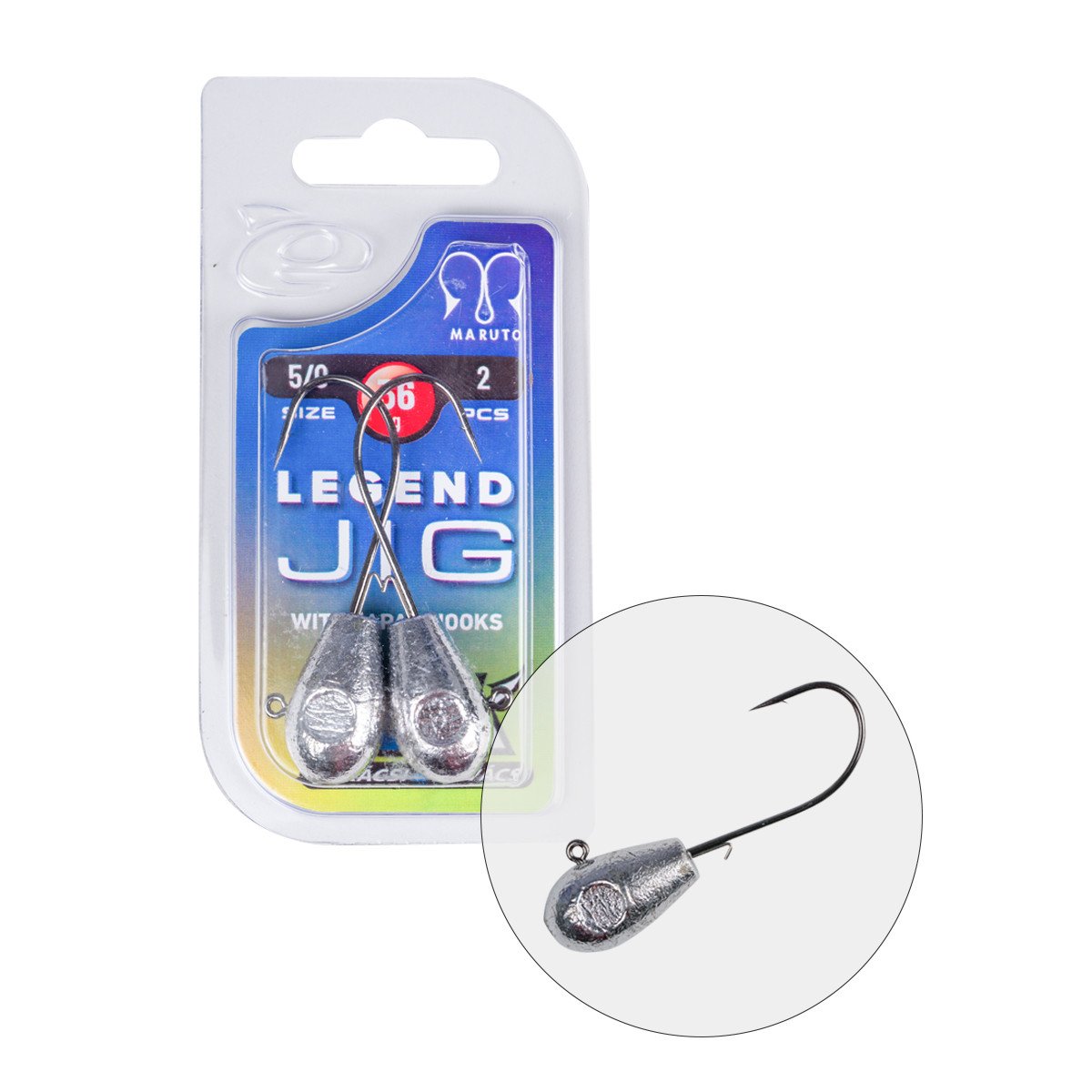 Jig EnergoTeam L&K Legend, Nr.5/0, 2buc/blister (Greutate jig: 36 g) - 1 | YEO