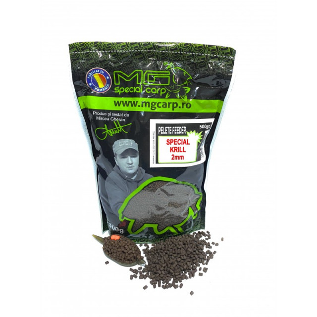 Pelete Feeder MG Carp, 2mm, 500g (Aroma: M-Betain)