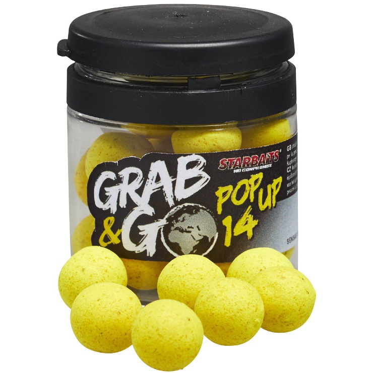 Pop Up Starbaits Grab&Go Global, 14mm, 20g (Aroma: Porumb dulce)