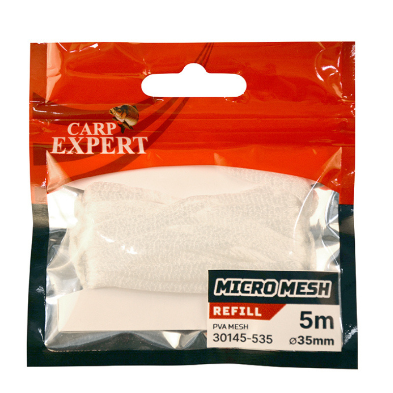 Rezerva Plasa Solubila Carp Expert Saculeti PVA Micro Mesh, 5m (Diametru: 45mm)