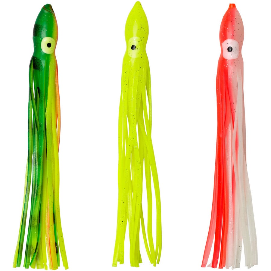 Teaser Simplu Madcat A-Static Octopuses, 15cm, 3buc, ftg-yel-red