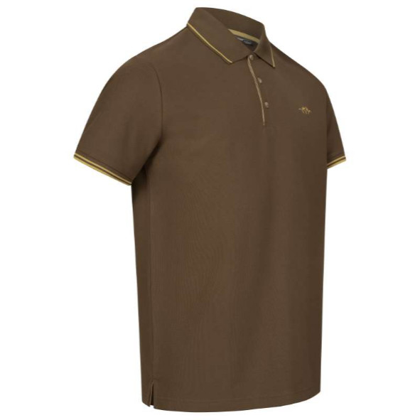 Tricou Blaser Polo 22 Dark Brown (Marime: XL) - 2 | YEO