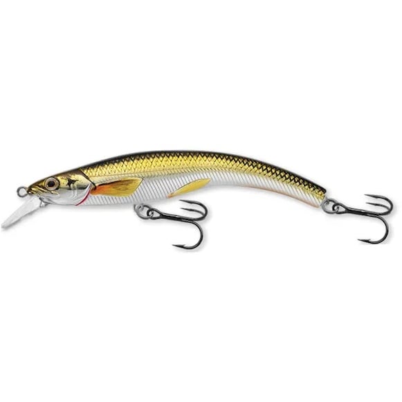 Vobler Live Target Rainbow Smelt Banana Bait S, Gold/Black, 11.5cm, 18g