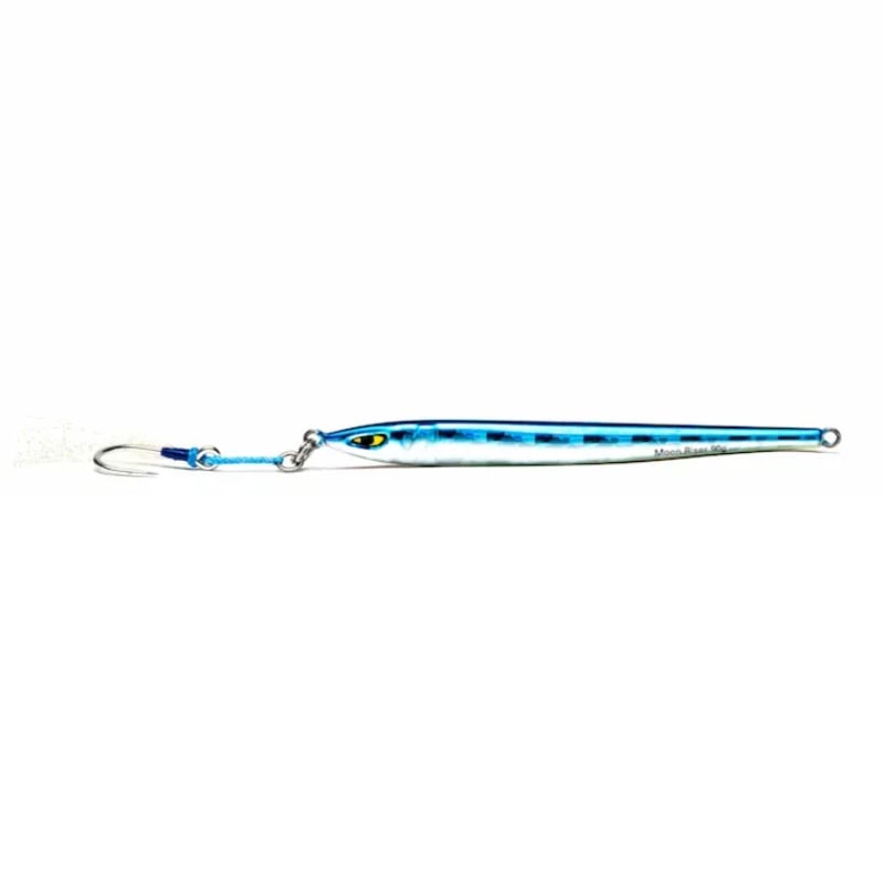 Vobler Pilker Mustad Jig Moonriser, Blue Red Chrome, 20cm, 120g - 1 | YEO