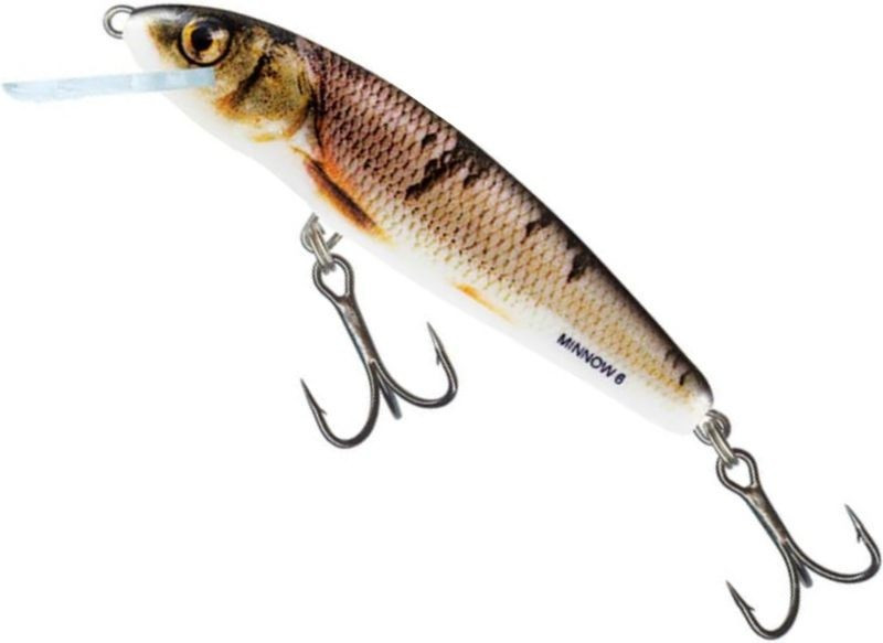 Vobler Salmo Minnow Floating M7F, culoare WOD, 7cm, 6g