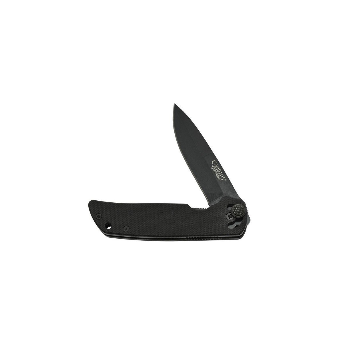 Briceag Camillus Cuda Mini 6.75 Folding Knife, Black - 2 | YEO