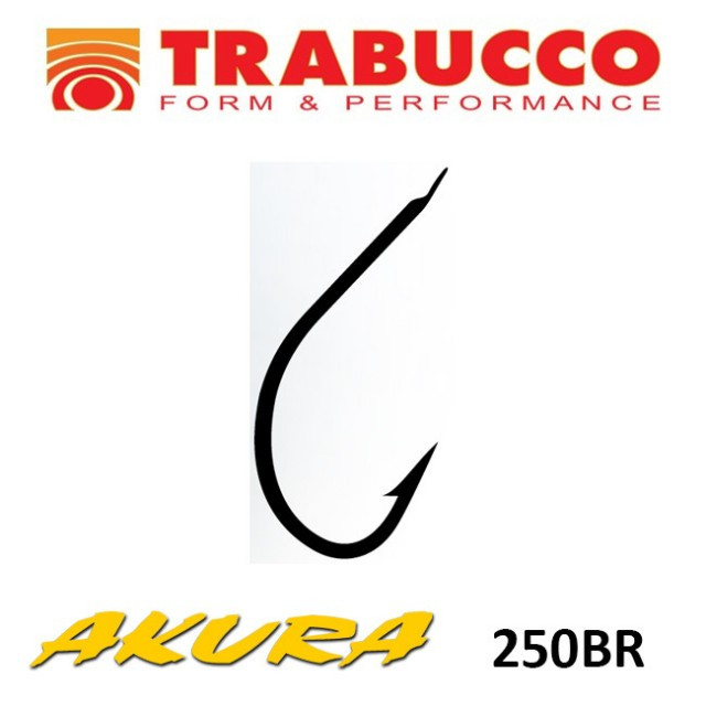 Carlige Akura 250BR Trabucco (Marime Carlige: Nr. 1)