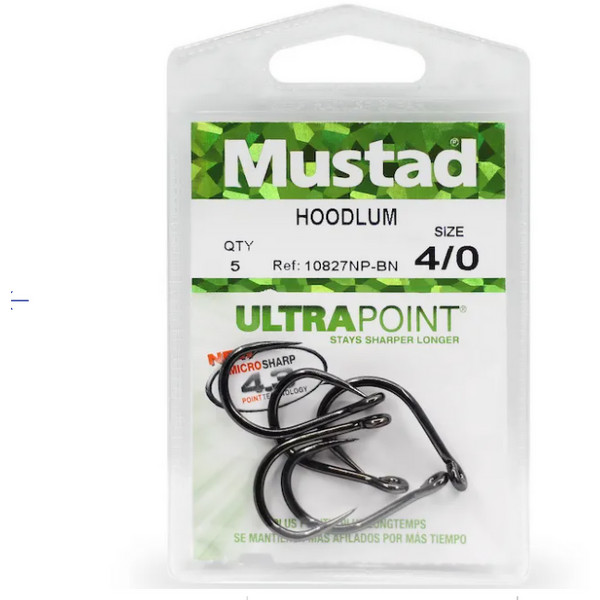 Carlige crap Mustad Ultrapoint NPBL, 7buc (Marime Carlige: Nr. 4/0) - 1 | YEO