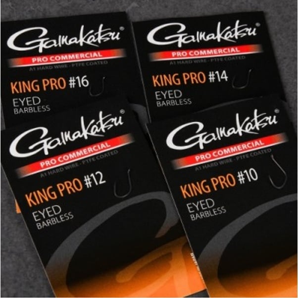 Carlige Gamakatsu Coars Pro-C King Pro Eyed, 10buc/plic (Marime Carlige: Nr. 14) - 1 | YEO