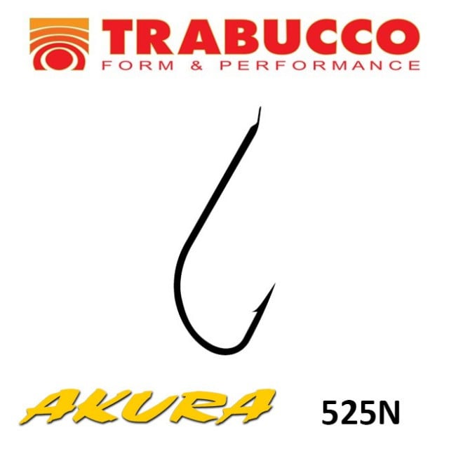 Carlige Trabucco Akura 525N, 15buc (Marime Carlige: Nr. 4) - 1 | YEO