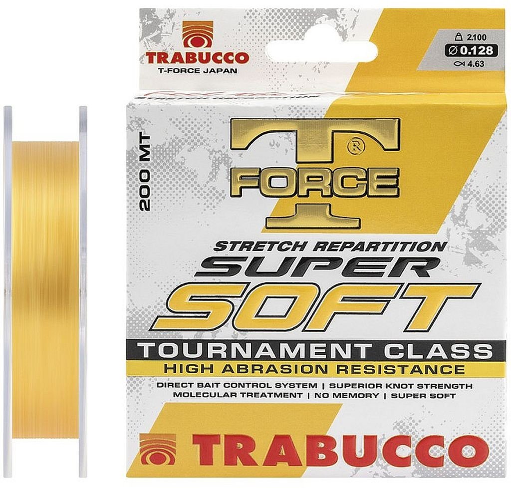 Fir Monofilament Trabucco T Force Super Soft, 500m (Diametru fir: 0.30 mm) - 1 | YEO