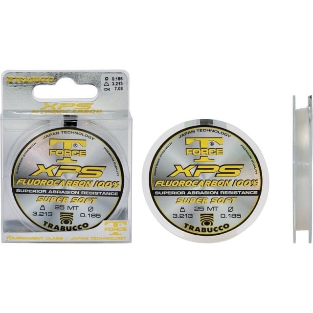 Fir T Force Fluorocarbon 25m Trabucco (Diametru fir: 0.10 mm)