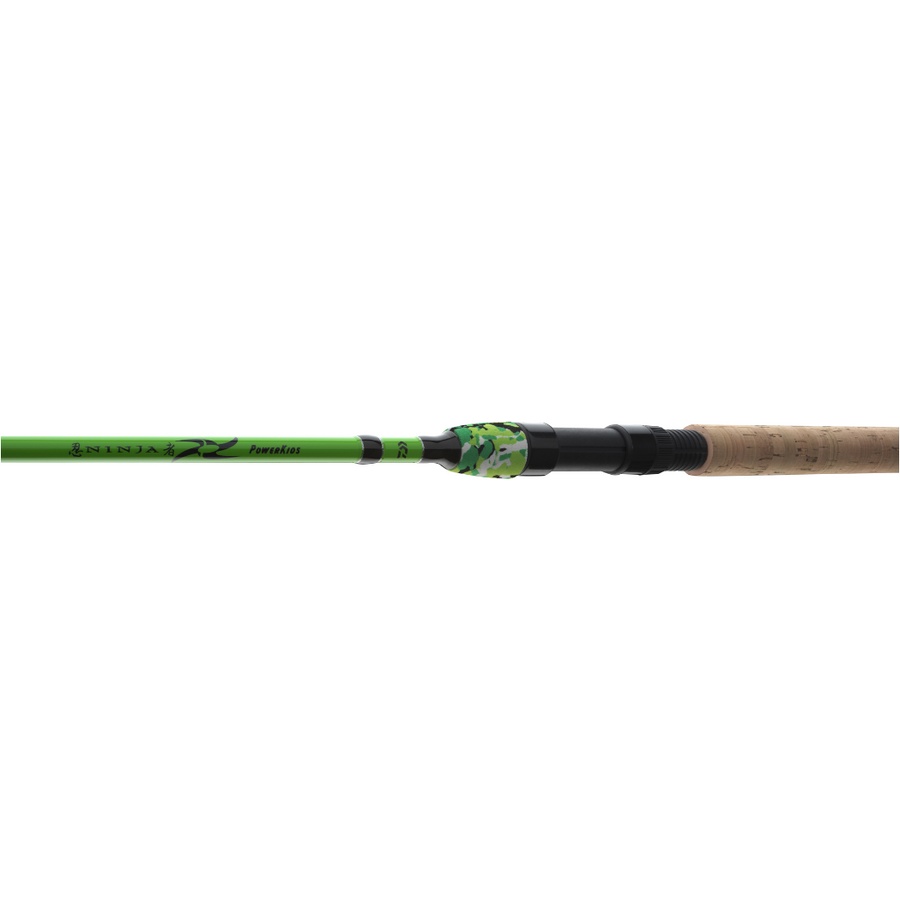 Lanseta Daiwa Ninja X Kids Green, 1.80m, 20-60g, 2 tronsoane - 2 | YEO