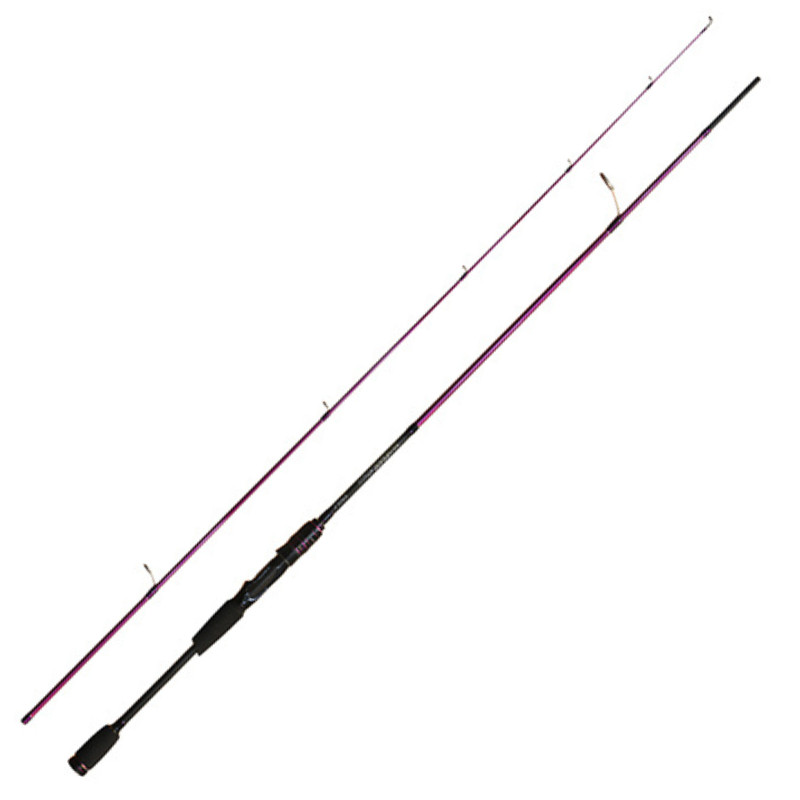 Lanseta Ryobi Num One Violet Fiji L, 2.40m, 2-7g, 2 tronsoane