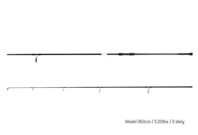 Delphin Lanseta Spod Bomber, 3.60m, 5.00lbs, 2 trons