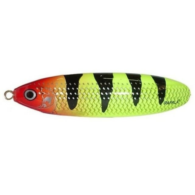 Lingurita oscilanta antibradis Rapala Minnow Spoon, culoare CLT, 8cm, 22g