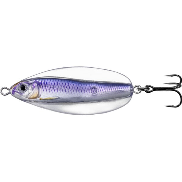 Lingurita oscilanta Livetarget Erratic Shiner, culoare Silver-Violet, 6cm, 14g