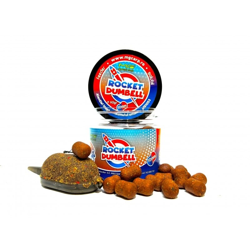 Mini Boilies Method Feeder Rocket Dumbell 10mm