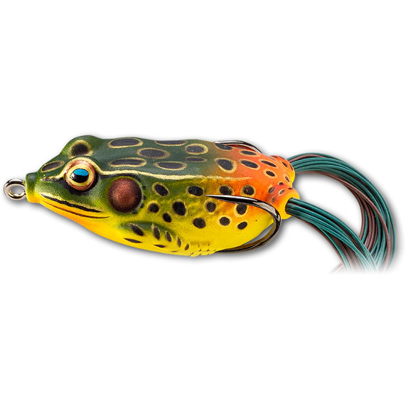 Naluca Livetarget Hollow Frog Walking Bait, culoare Emerald-Red, 4.5cm, 7g