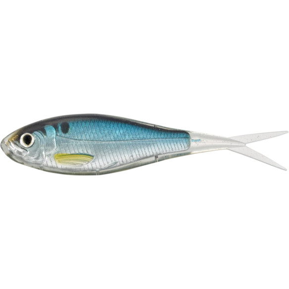 Shad Livetarget Soft Jerkbait, culoare Silver-Blue, 11cm, 4buc