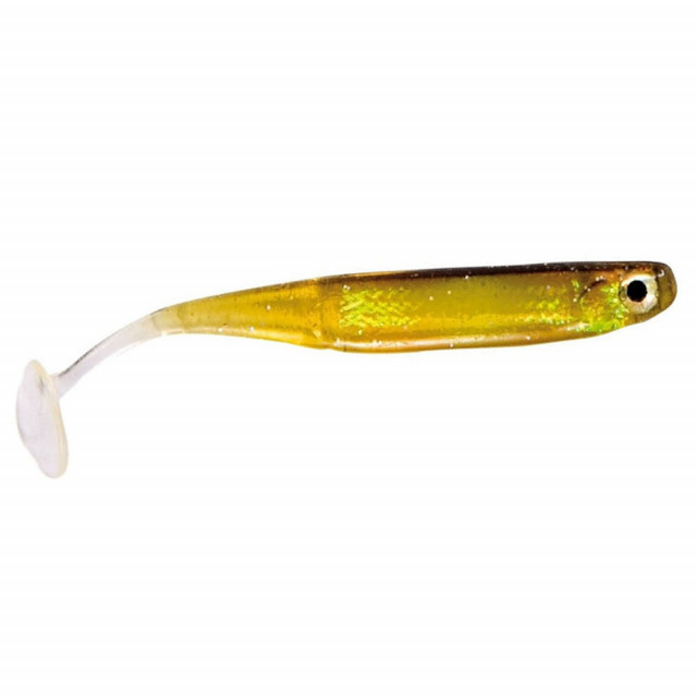 Shad Nomura Mini Real Pulse, Dark Yellow, 5cm, 0.7g, 5buc