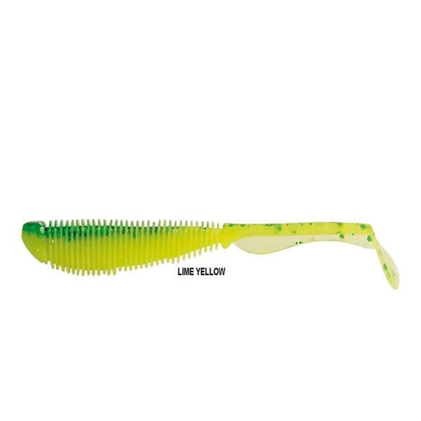 Shad Soul Shad Lime Yellow 7.5cm 10buc/plic Rapture