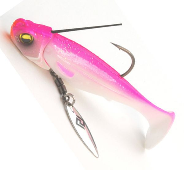 Swimbait Raid Head Swimmer Libero, 6cm, 5g, 010 Pink Trick, 2+2buc/plic