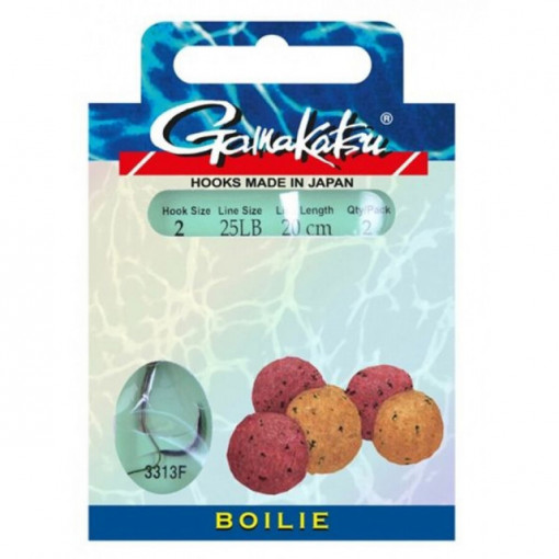 Carlige legate Gamakatsu Carp Boilie 3313NS, 10buc