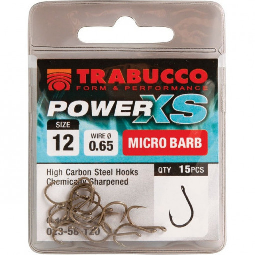 Carlige Trabucco Power XS, 15buc