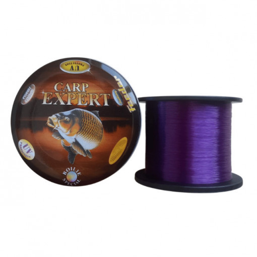 Fir monofilament Carp Expert UV Purple, 1000m