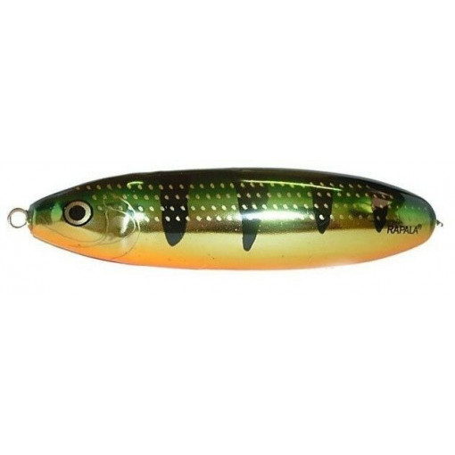 Lingurita oscilanta antibradis Rapala Minnow Spoon, culoare FLP, 10cm, 32g
