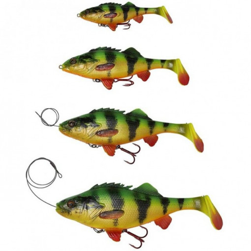 Naluca Savage Gear 4D Perch Shad, SS 02, 12.5cm, 23g