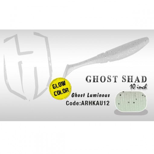 Shad Ghost 10cm Ghost Luminous Fluoresscent Herakles