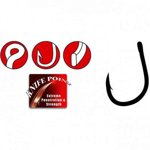 Carlige A1 G-Carp Specialist X PTFE 10buc/plic Gamakatsu