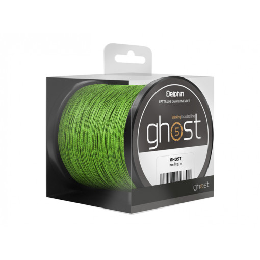 Fir Textil Delphin Ghost 4+1, Verde, 300m