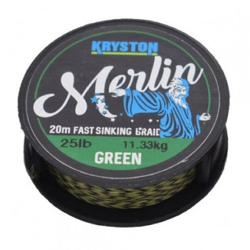 Fir textil Fast Sinking Supple verde 20m Kryston