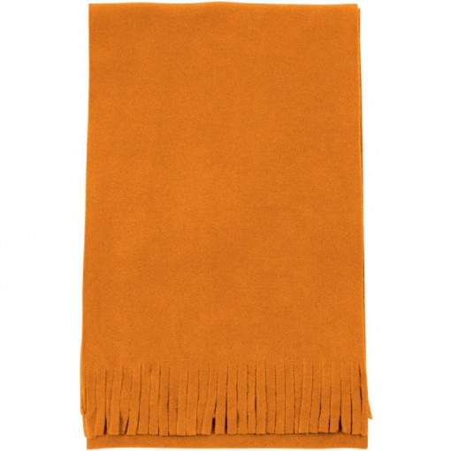 Fular fleece portocaliu Treesco