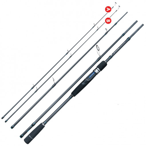 Lanseta Baracuda Urban Stick, 2.40m, 7-20g, 15-40g, 4+1 tronsoane