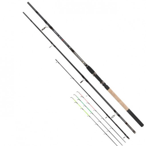 Lanseta Black Fighter Power Feeder 4,20m / 3+3 segmente EnergoTeam