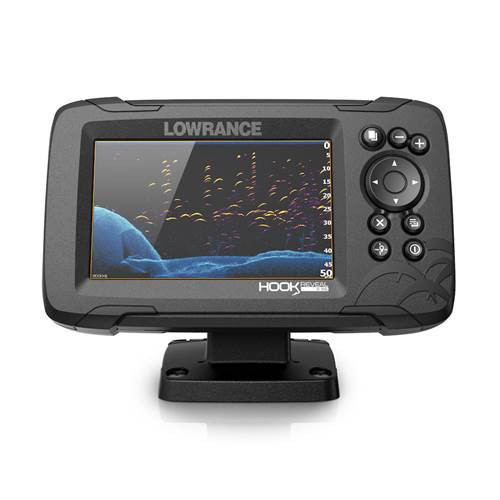 Sonar Lowrance HOOK Reveal 5, traductor 50/200 HDI CHIRP Multifunctional, Chartploter