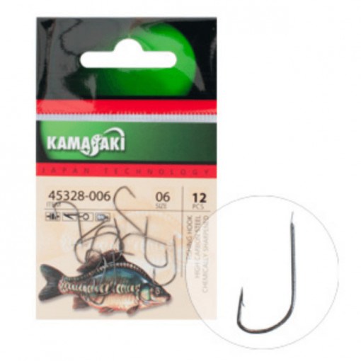 Carlige albitura Kamasaki Sode BN, 10buc