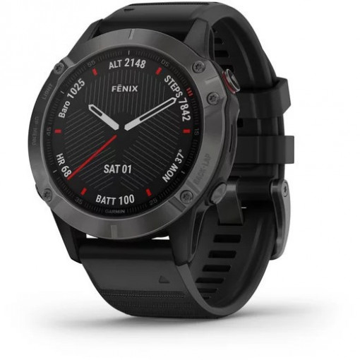 Ceas SmartWatch Garmin Fenix 6X Sapphire Black, 47mm - Img 1