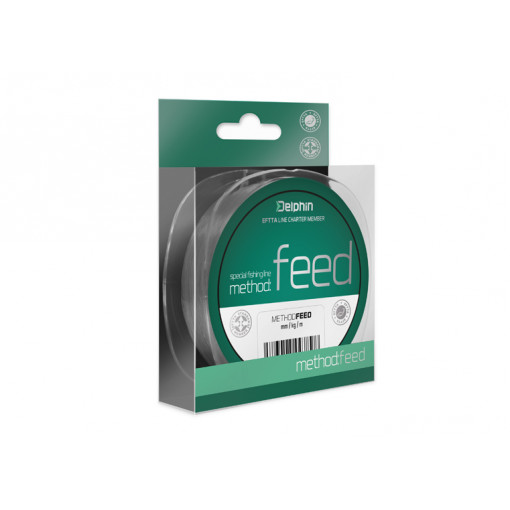Fir Monofilament Delphin Method Feed, Gri, 500m