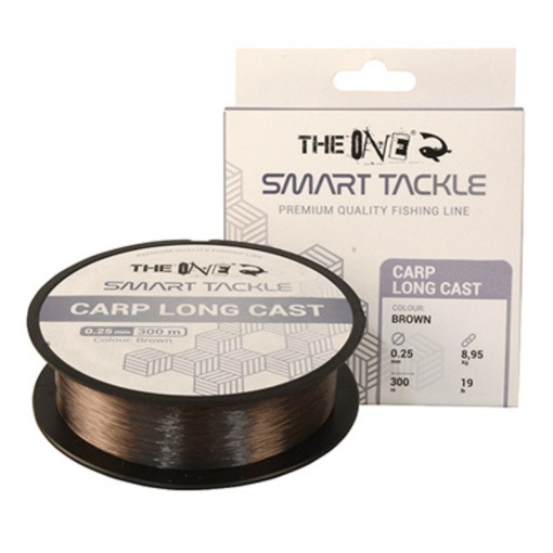Fir Monofilament The One Carp Long Cast, Brown, 300m