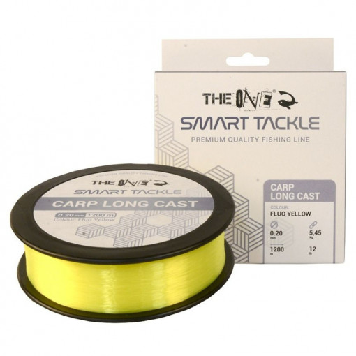 Fir Monofilament The One Carp Long Cast, Fluo Yellow, 1200m