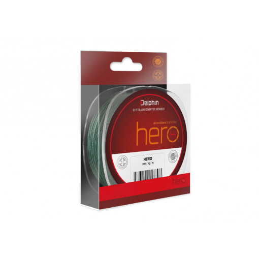 Fir Textil Delphin Hero, Verde, 300m