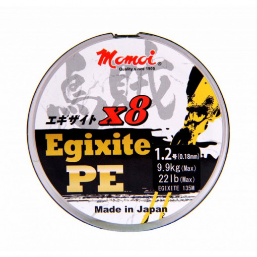 Fir textil Momoi Egixite LG X8, Lime Green, 135m