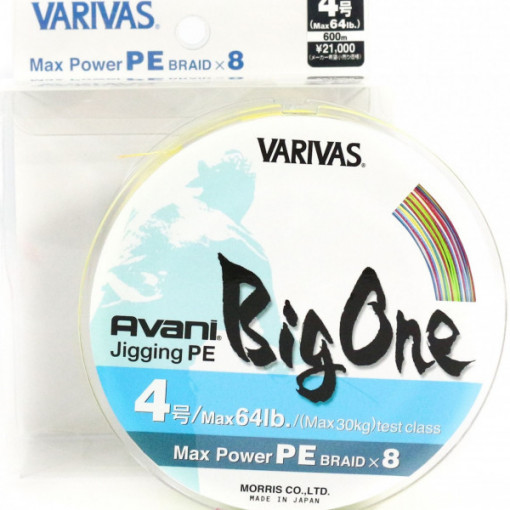 Fir Textil Varivas Avani Max Power Jigging PE X8 Big One, 300m